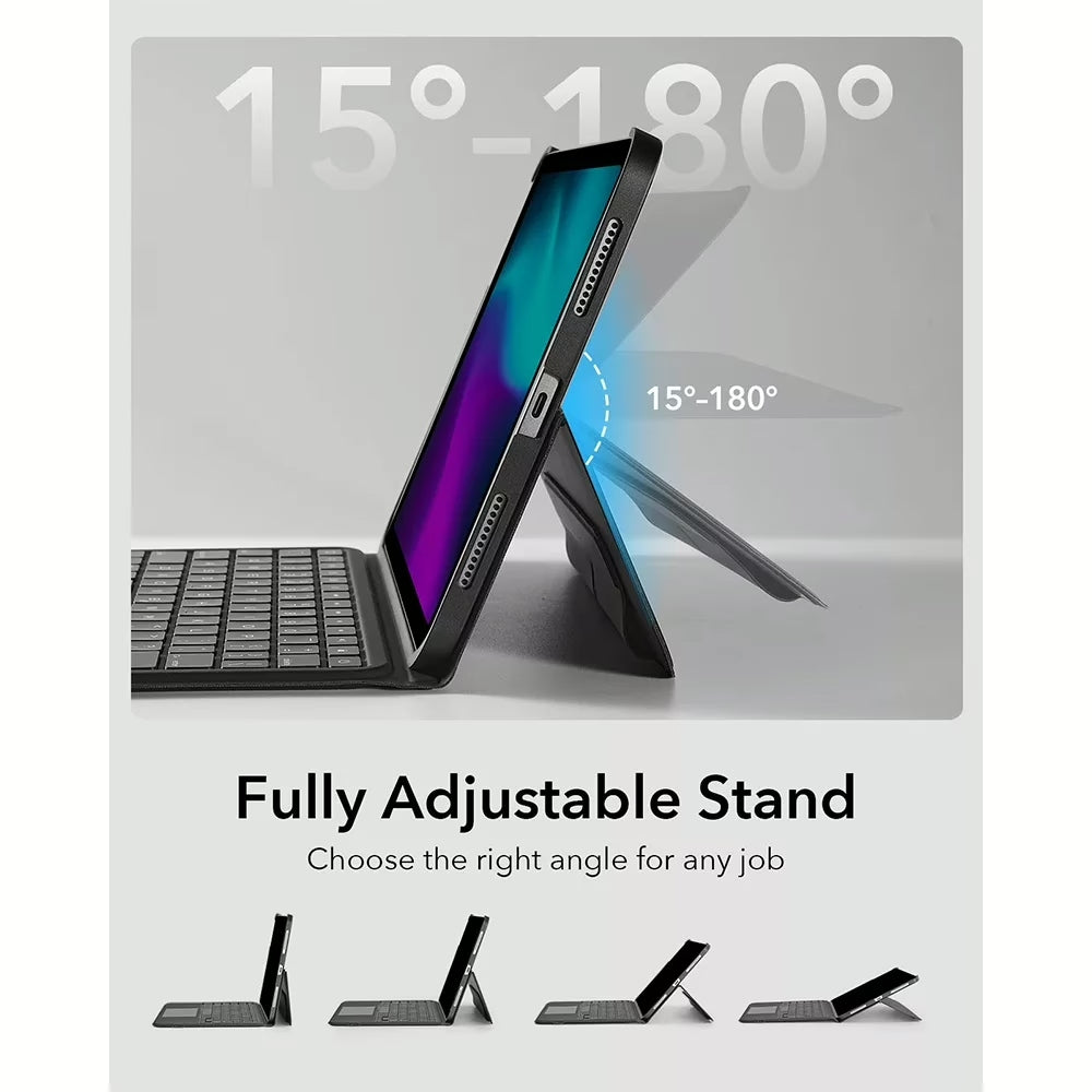 ESR Ascend Keyboard Case เคสคีย์บอร์ด สำหรับ iPad Pro 11″ ชิป M5 (6th/2025) / ชิป M4 (5th/2024)