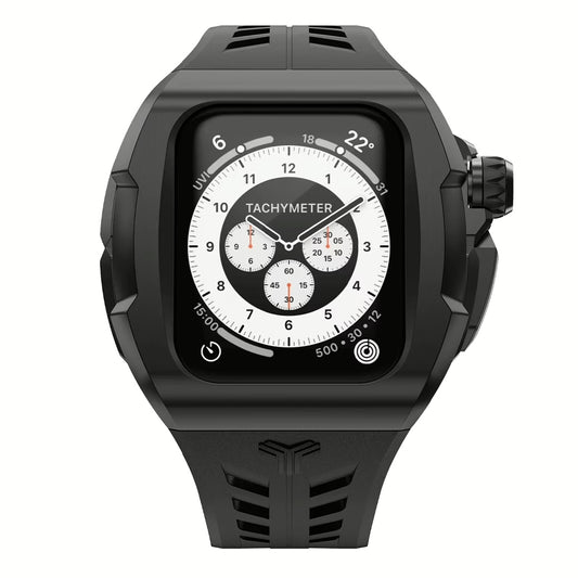Y24 BRERA เซ็ตเคสและสายนาฬิกาสำหรับ Apple Watch (45mm) – สี Black