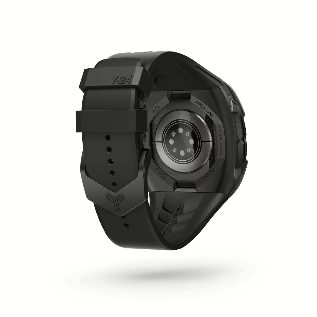 Y24 BRERA เซ็ตเคสและสายนาฬิกาสำหรับ Apple Watch (45mm) – สี Black