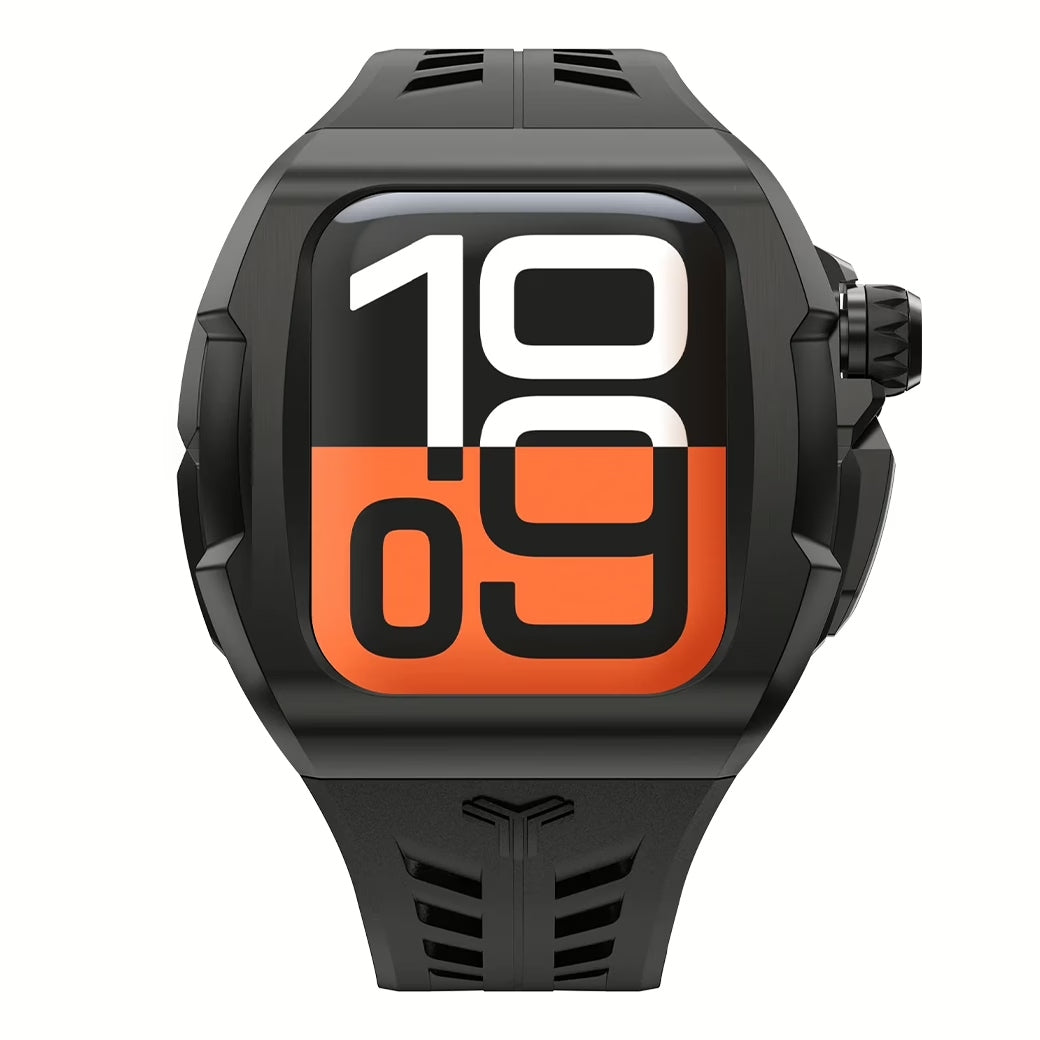 Y24 BRERA เซ็ตเคสและสายนาฬิกาสำหรับ Apple Watch (46mm) – สี Black