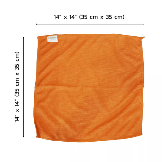 WHOOSH Microfiber Cloth 14″ x 14″ (35 x 35 cm) ผ้าไมโครไฟเบอร์ สำหรับ เช็ดทำความสะอาดหน้าจอ