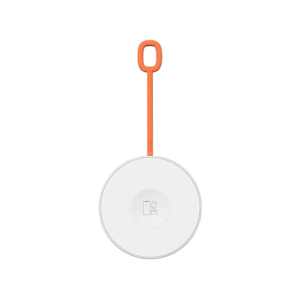 WiWU Coin 3-in-1 Wireless Charger (Wi-W037) แท่นชาร์จไร้สาย สี White