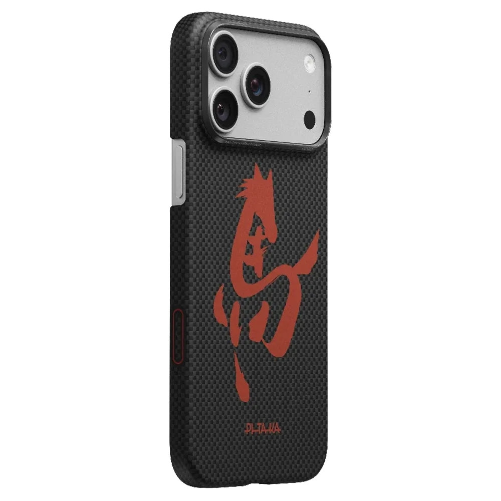 Pitaka Ink Horse Painting Edge Case (PitaTap™) เคสสำหรับ 17 Pro /17 Pro Max - สี Ink Rhythm