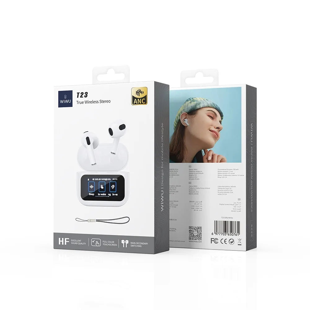 WiWU T23 True Wireless หูฟังไร้สาย