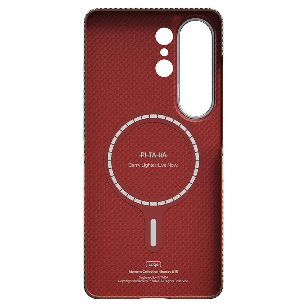 Pitaka Edge Case เคสเส้นใยอะรามิดระดับพรีเมียม สำหรับ Galaxy S26 Ultra / S26+ (Plus) / S26 Sunset