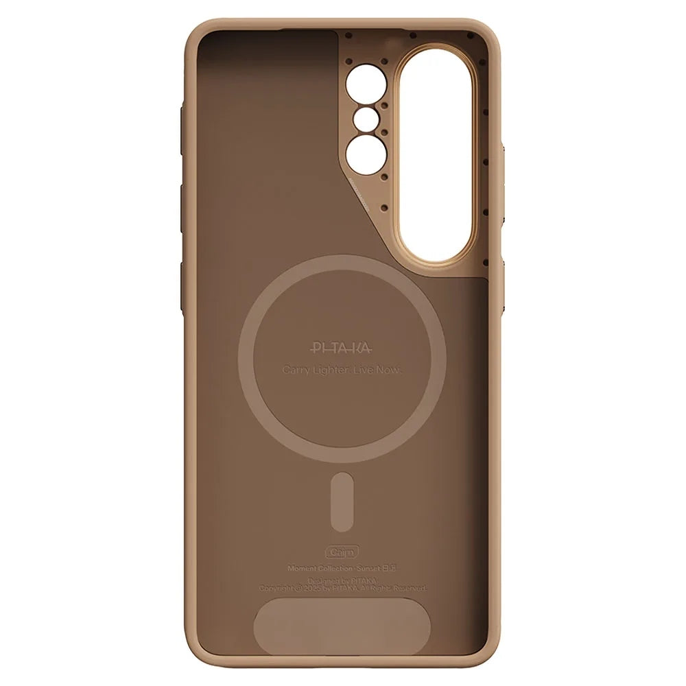 Pitaka Cairn Case เคสเส้นใยอะรามิดระดับพรีเมียม สำหรับ Galaxy S26 Ultra Sunset