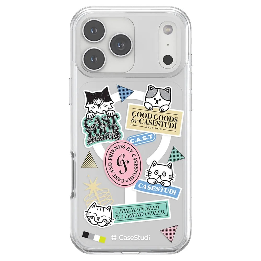 Casestudi Cast เคสกันกระแทกสำหรับ iPhone 17 Air / 17 Pro / 17 Pro Max ลวดลายกราฟิก