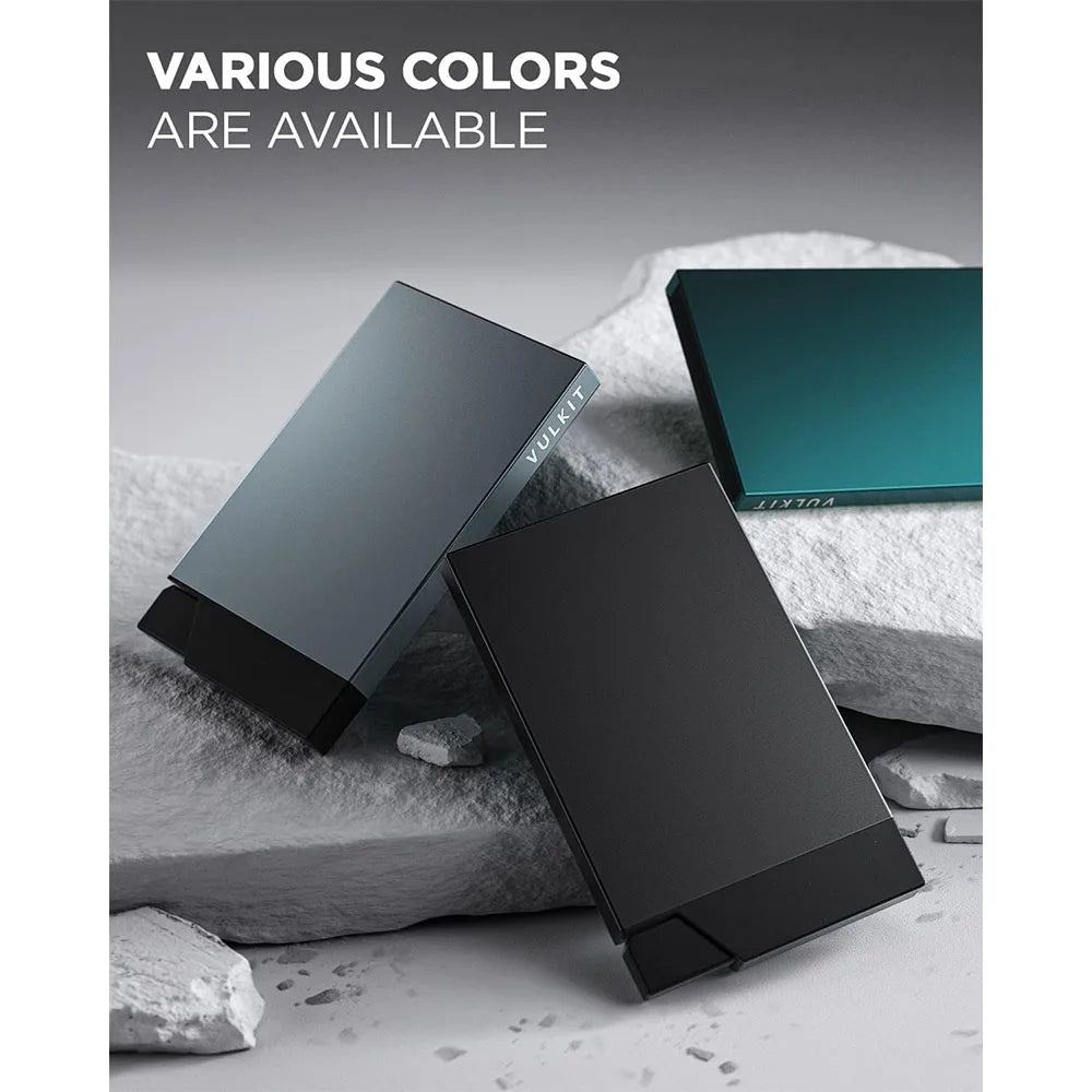 Vulkit VC400 Pop up Slim Card Holder กระเป๋าเก็บบัตรแบบมินิมอลแต่จุได้เยอะ ระบบ Pop-Up Card Holder