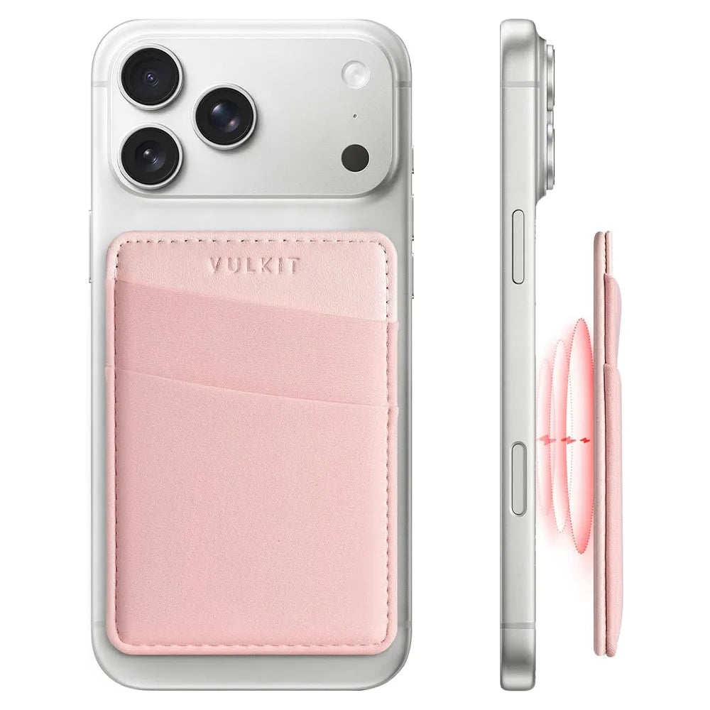 Vulkit VPA106 Magnetic Phone Wallet ที่เก็บบัตรติดหลังมือถือ ใส่บัตรได้ประมาณ 1-3 ใบ
