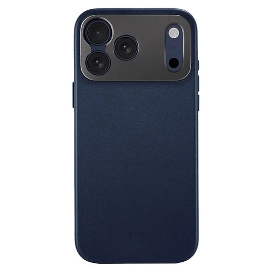 Sandmarc Pro Leather Case เคสกันกระแทกสำหรับ iPhone 17 Pro Max สี Navy