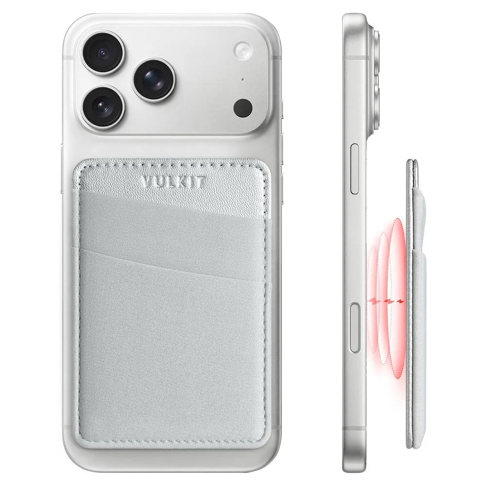 Vulkit VPA106 Magnetic Phone Wallet ที่เก็บบัตรติดหลังมือถือ ใส่บัตรได้ประมาณ 1-3 ใบ