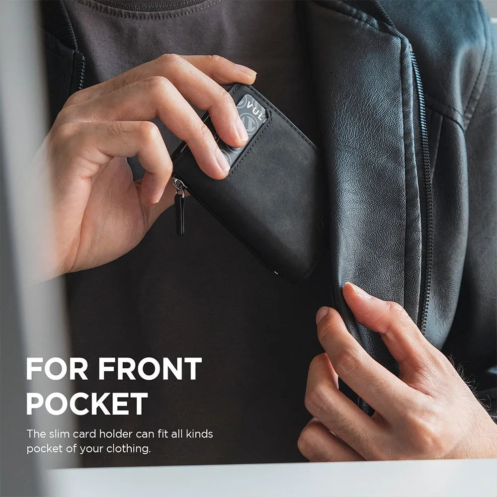 Vulkit VC502 Card Holder with Magnetic Closure กระเป๋าเก็บบัตร Pop-Up Card Ejector