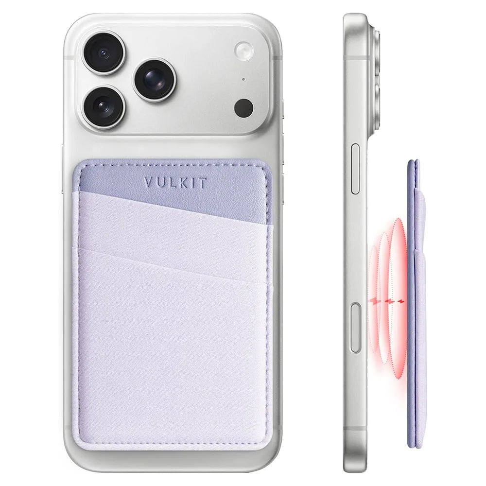 Vulkit VPA106 Magnetic Phone Wallet ที่เก็บบัตรติดหลังมือถือ ใส่บัตรได้ประมาณ 1-3 ใบ
