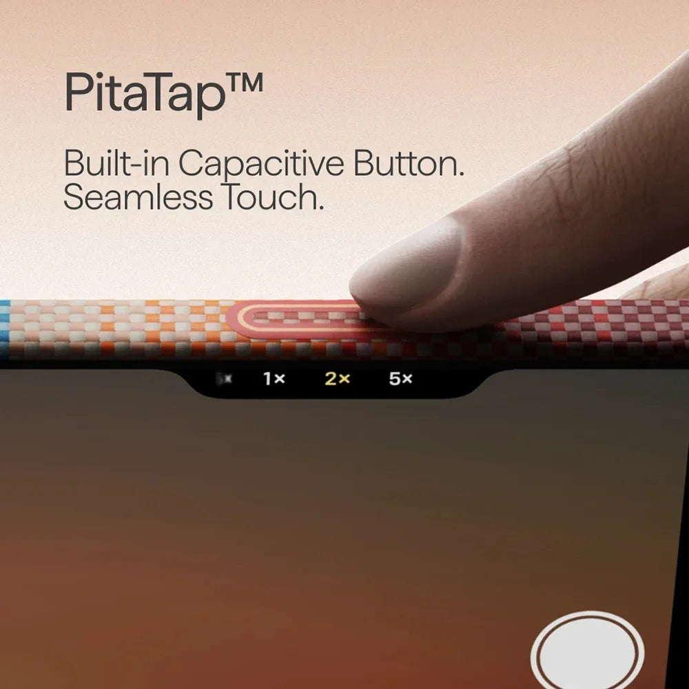 Pitaka Sunset 2.0 Edge Case เคสเส้นใยอะรามิด สำหรับ 17 Air /17 Pro /17 Pro Max สี California Dream