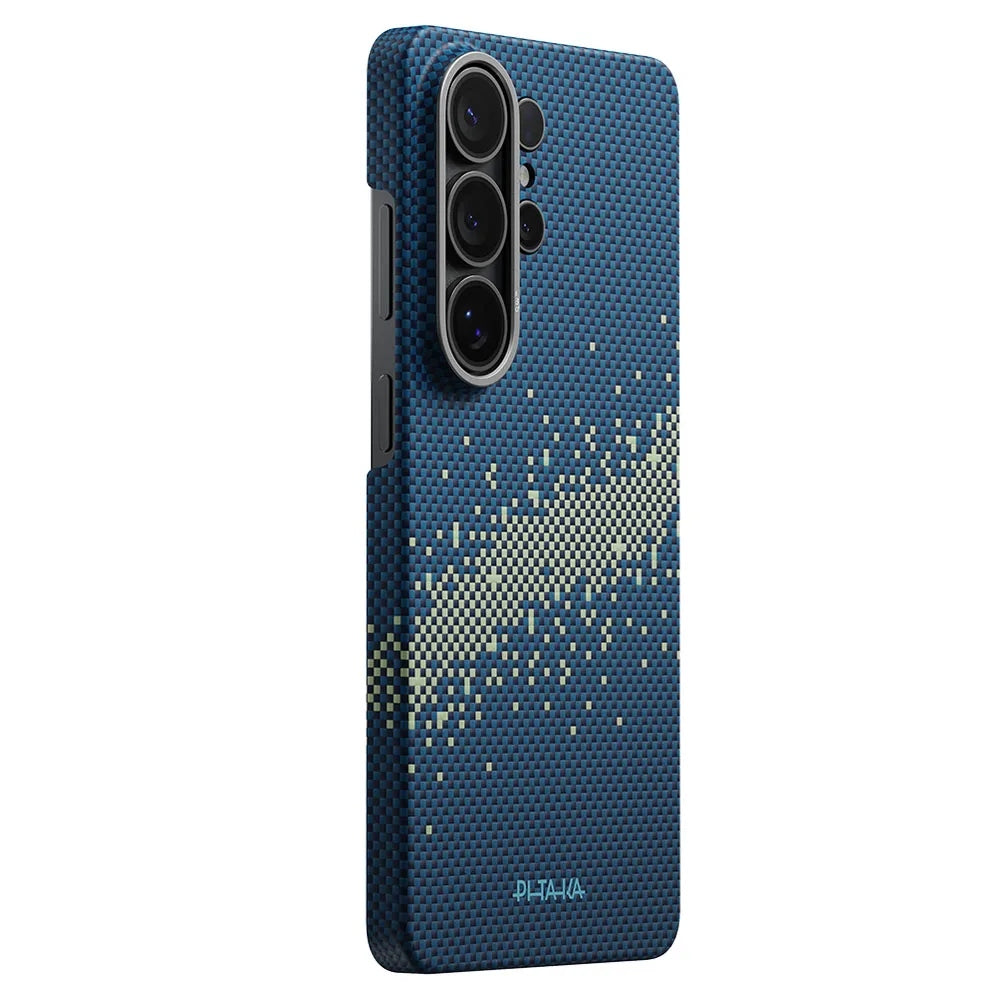 Pitaka Edge Case (Star Peak) เคสเส้นใยอะรามิดระดับพรีเมียม สำหรับ Galaxy S26 Ultra Milky Way Galaxy