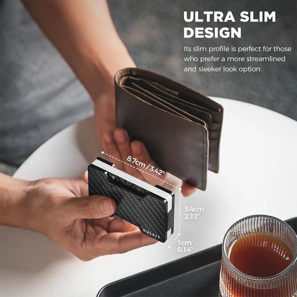 Vulkit VCL300 Minimalist Metal Wallet with Money Clip กระเป๋าเก็บบัตรสายมินิมอล พร้อม Money Clip