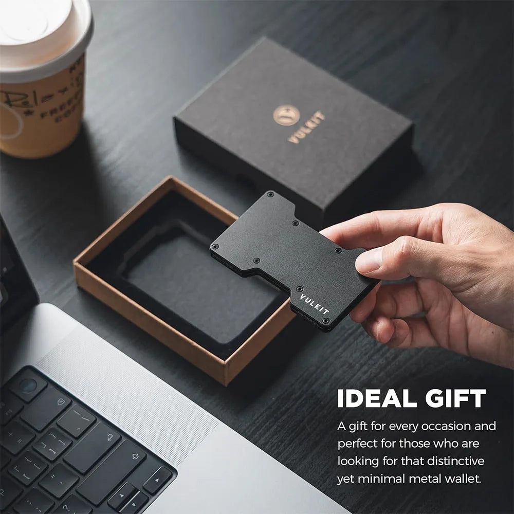 Vulkit VCL300 Minimalist Metal Wallet with Money Clip กระเป๋าเก็บบัตรสายมินิมอล พร้อม Money Clip