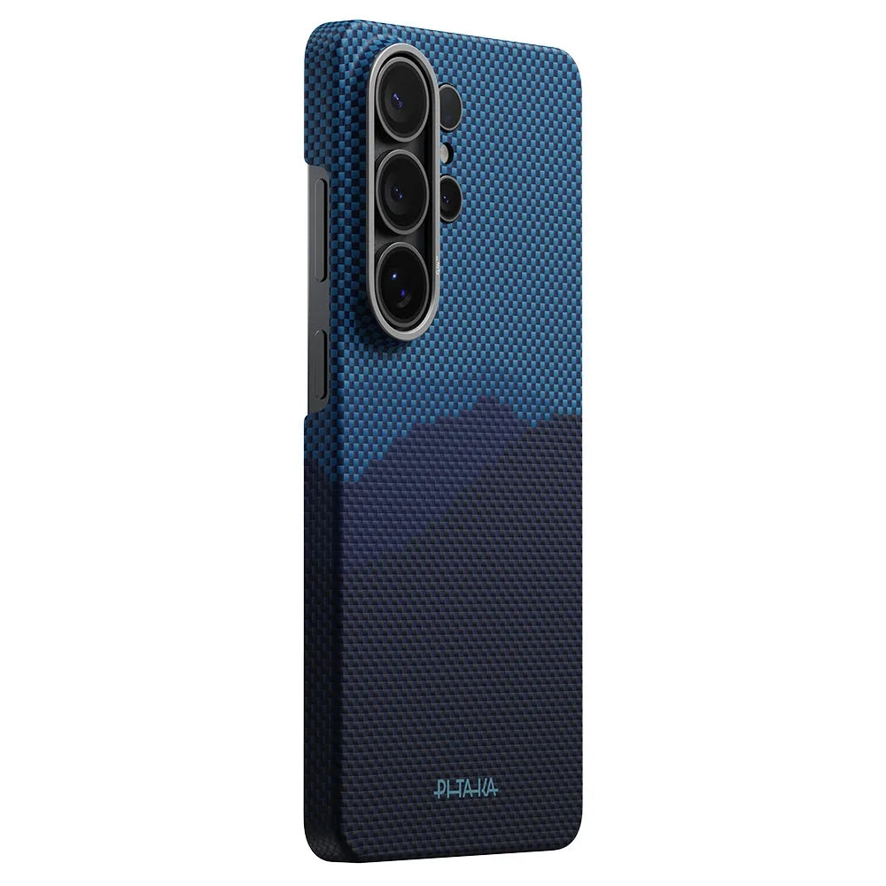 Pitaka Edge Case (Star Peak) เคสเส้นใยอะรามิดระดับพรีเมียม สำหรับ Galaxy S26 Ultra Over the Horizon