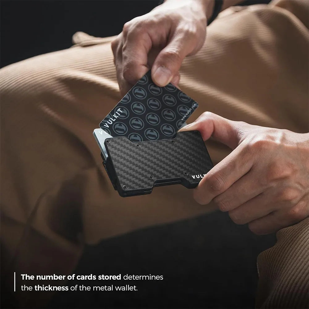 Vulkit VCL300 Minimalist Metal Wallet with Money Clip กระเป๋าเก็บบัตรสายมินิมอล พร้อม Money Clip