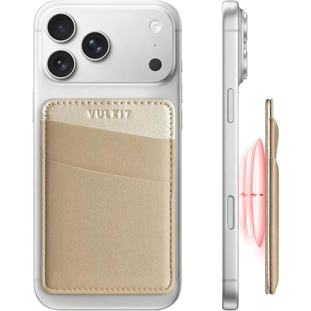 Vulkit VPA106 Magnetic Phone Wallet ที่เก็บบัตรติดหลังมือถือ ใส่บัตรได้ประมาณ 1-3 ใบ