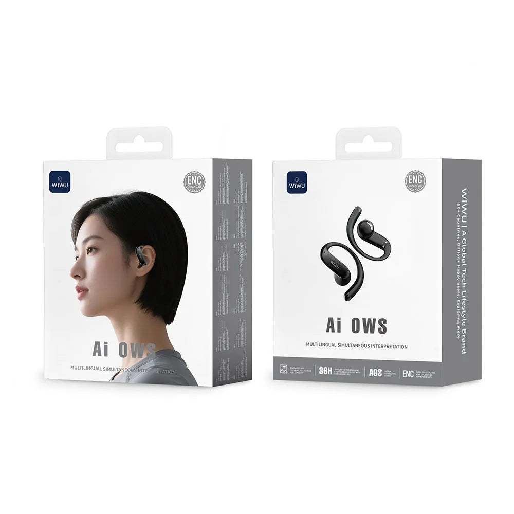 WiWU Ai303 หูฟังไร้สาย มาพร้อมระบบเสียง 360° Spatial Audio