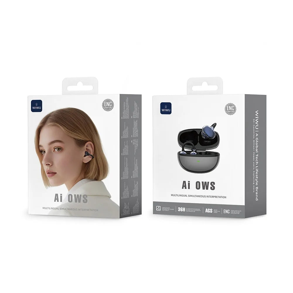 WiWU Ai306 หูฟังไร้สาย รวมเสียงคมชัดและฟีเจอร์แปลภาษาแบบสดผ่านแอปเข้าด้วยกัน