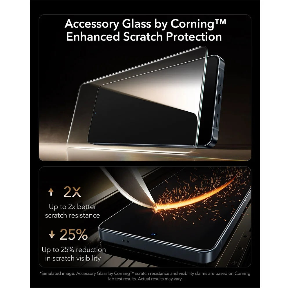 ESR UltraFit Armorite® Pro Screen Protector ฟิล์มกระจกกันรอย สำหรับ Galaxy S26 Ultra สี Clear)
