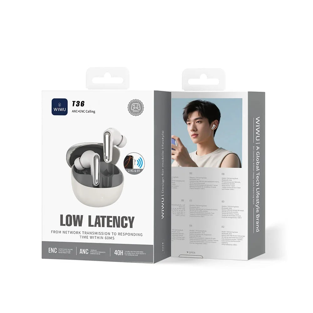 WiWU T36 Gaming Buds หูฟังไร้สาย