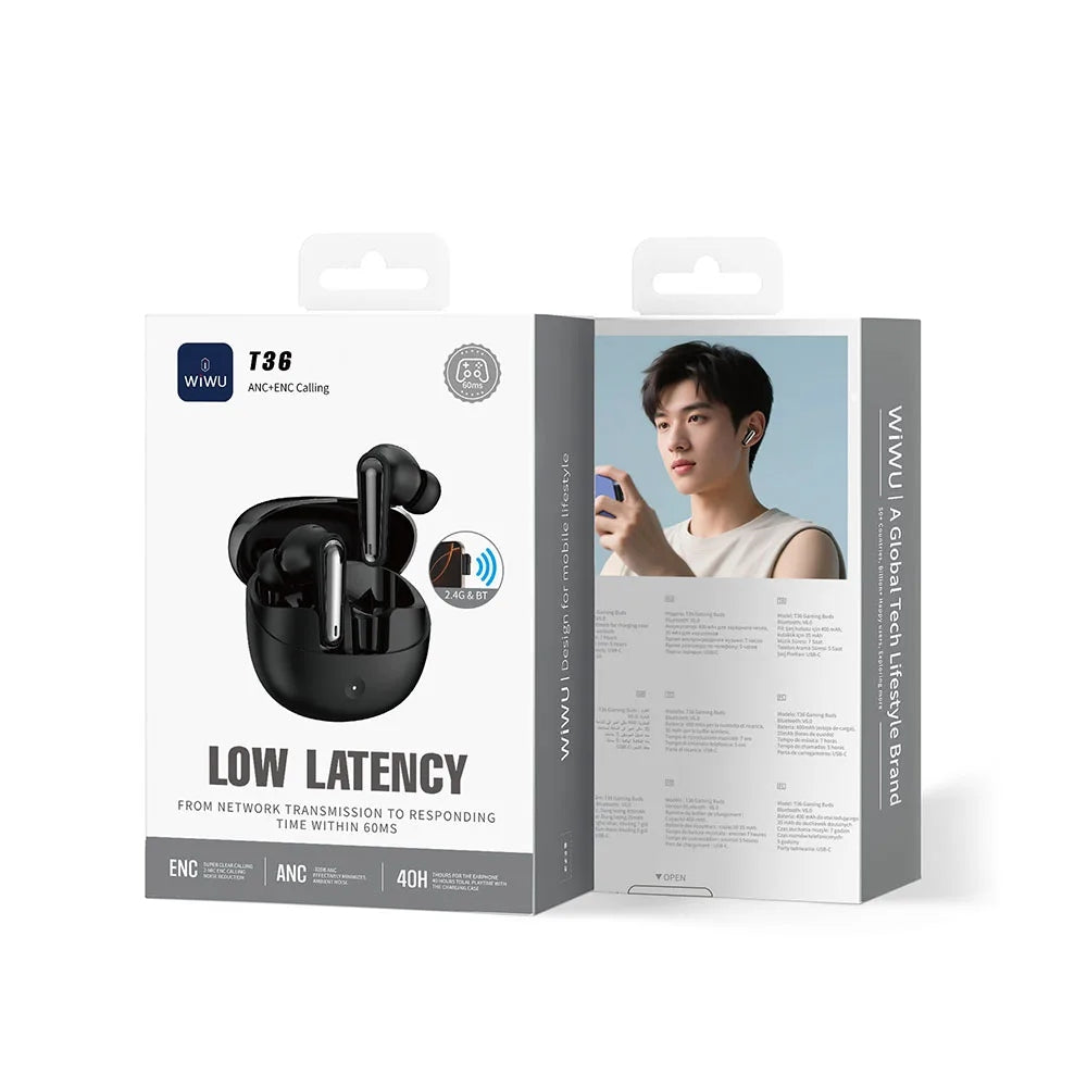 WiWU T36 Gaming Buds หูฟังไร้สาย