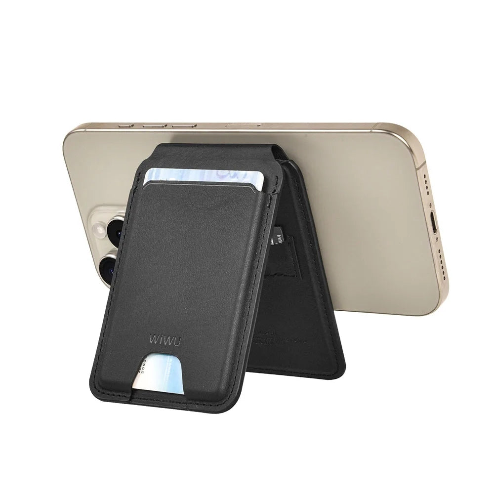 WiWU Mag Wallet (FindMy) ที่เก็บบัตรติดหลังมือถือ