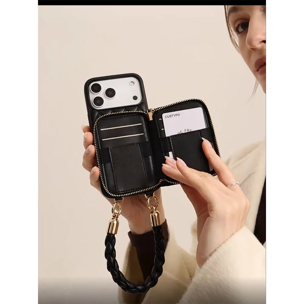 Custype Rope Style Strap Case เคสกันกระแทกสำหรับ iPhone 17 Pro Max