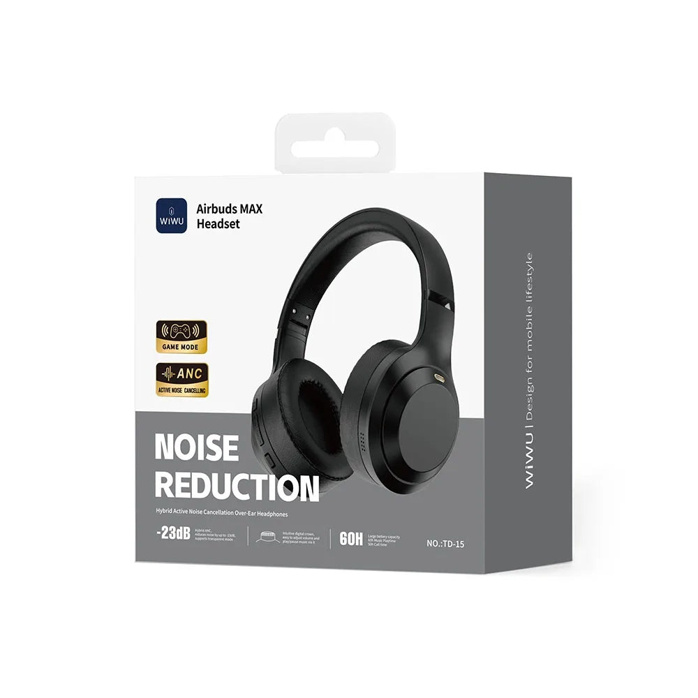 WiWU TD-15 Soundbasha (ANC) หูฟัง Headphone ไร้สาย
