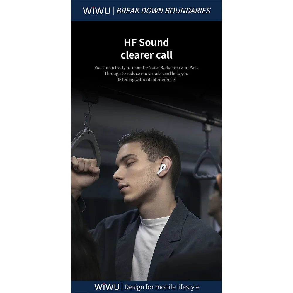 WiWU T22 True Wireless หูฟังไร้สาย