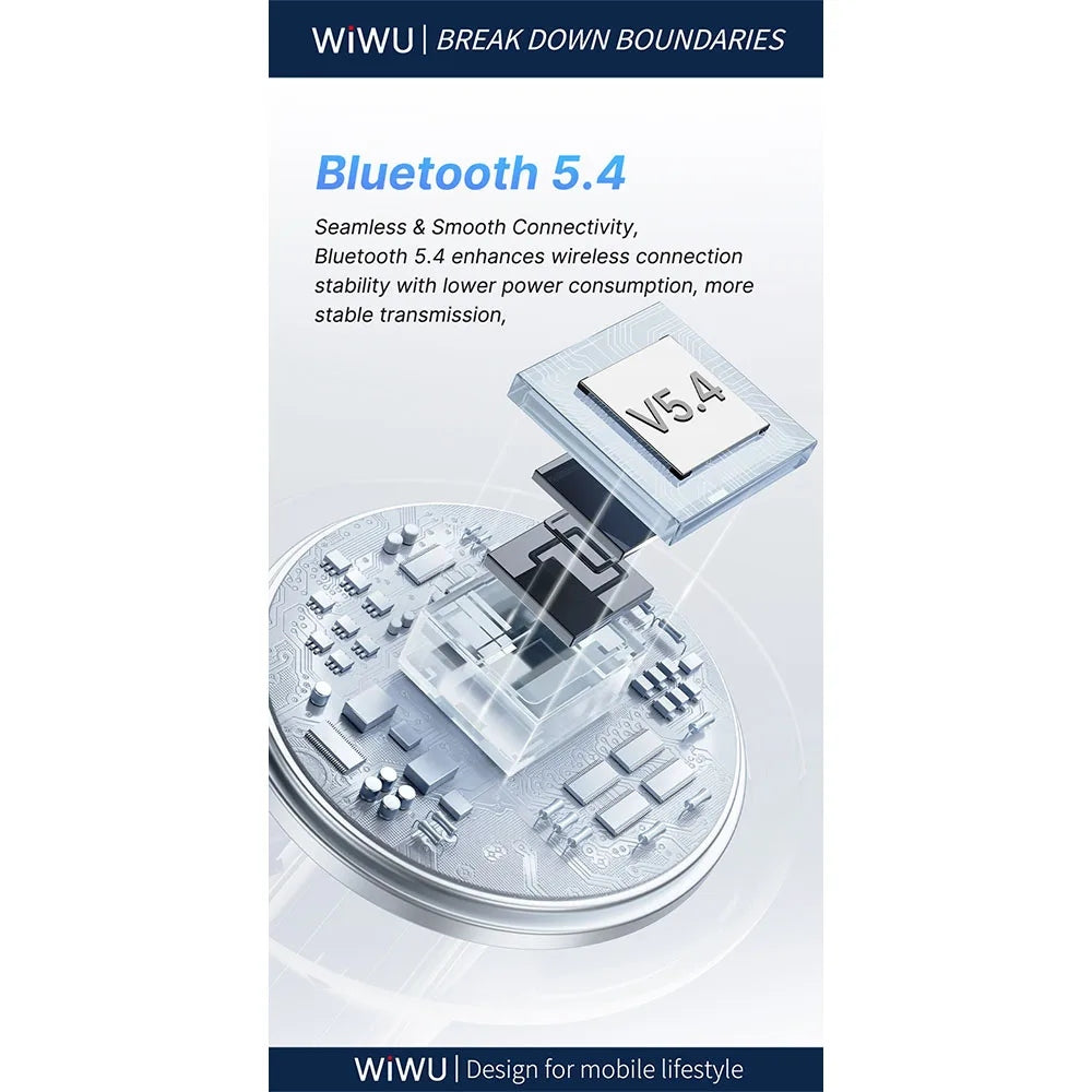 WiWU T31 ENC หูฟังไร้สาย Wireless Earbuds