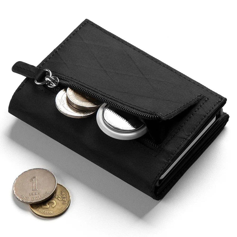 Vulkit VC302F Tri-fold Wallet กระเป๋าสตางค์ ระบบ Side-Slider ใส่บัตรสูงสุดได้ 8-10 ใบ - ประกัน 1 ปี