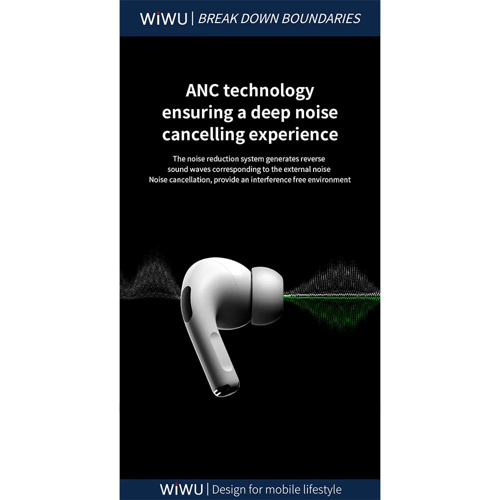 WiWU T22 True Wireless หูฟังไร้สาย