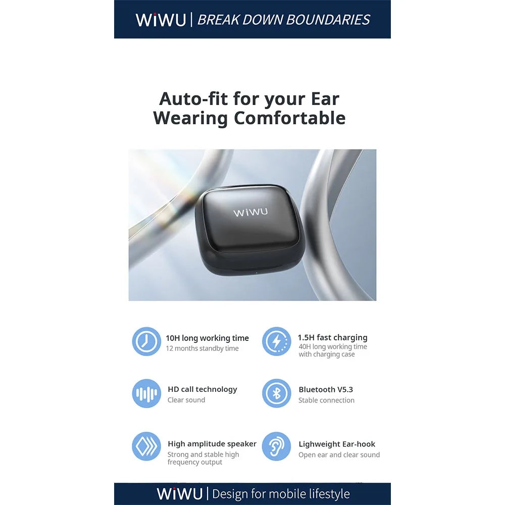 WiWU Openbuds O600 หูฟังไร้สาย
