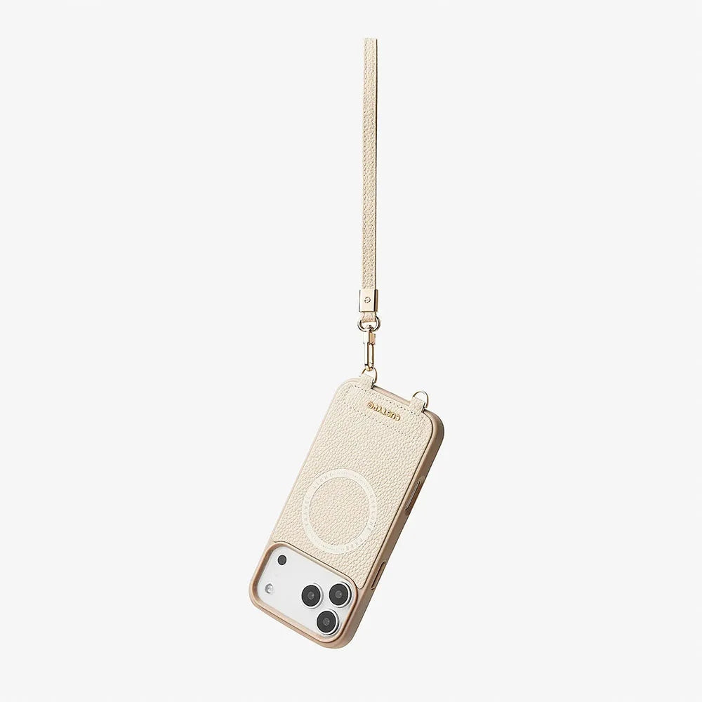 Custype Leather Case with Stand & Round Pouch เคสกันกระแทกสำหรับ iPhone 17 Pro / 17 Pro Max