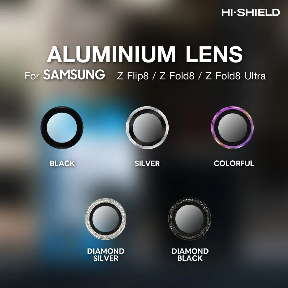 Hishield Aluminum Lens กระจกเลนส์กล้อง สำหรับ Galaxy Z Fold 8 Ultra