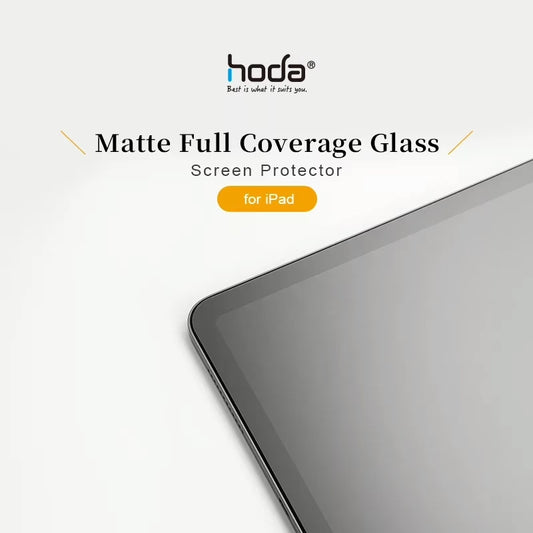 Hoda Anti-Glare Matte ฟิล์มกระจกนิรภัยแบบด้าน สำหรับ iPad Air 11″ Gen 7 (2025/2024) - สี Clear