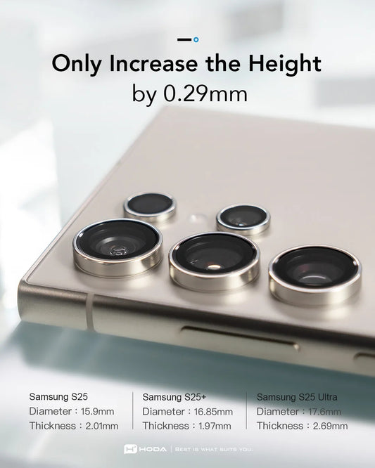 Hoda Sapphire Lens Protector กระจกเลนส์กล้อง สำหรับ Galaxy S26 Ultra