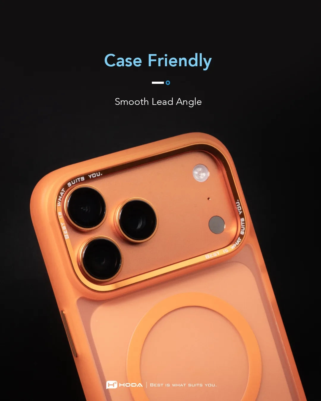 Hoda Sapphire Lens Protector (Monocular) กระจกเลนส์กล้องสำหรับ iPhone 17 Pro / 17 Pro Max/ 16 Pro/ 16 Pro Max