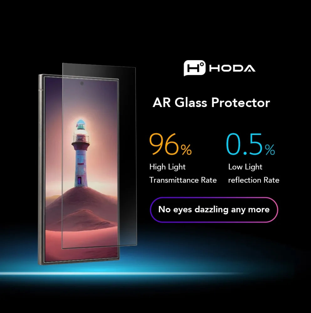 Hoda Anti-Peeper with Anti-Reflection (AR) Tempered Glass ฟิล์มกระจกสำหรับ Galaxy S26 Ultra