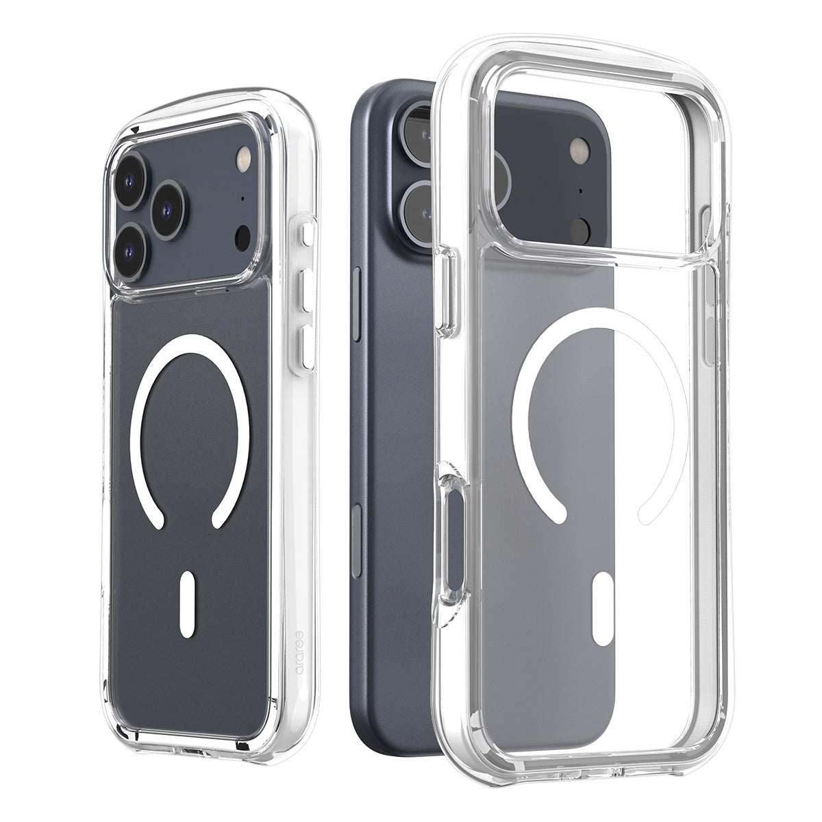 Araree Duple M Air เคสใสกันกระแทก สำหรับ iPhone 17/ 17 Air/ 17 Pro/ 17 Pro Max พร้อมกันกระแทก Air Cap