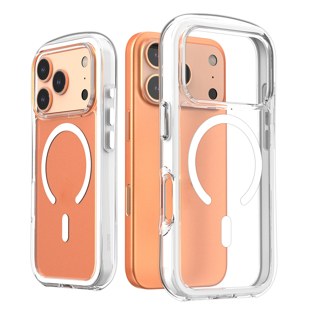 Araree Duple M Air เคสใสกันกระแทก สำหรับ iPhone 17/ 17 Air/ 17 Pro/ 17 Pro Max พร้อมกันกระแทก Air Cap