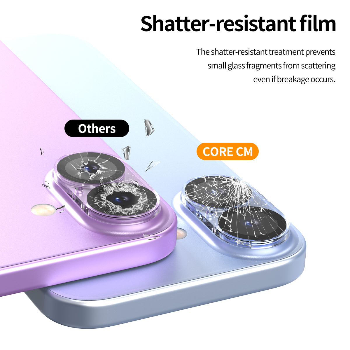 Araree Core Camera CM กระจกกันรอย สำหรับ iPhone 17/ 17 Air/ 17 Pro/ 17 Pro Max พร้อมเคลือบสารกันรอยนิ้วมือ