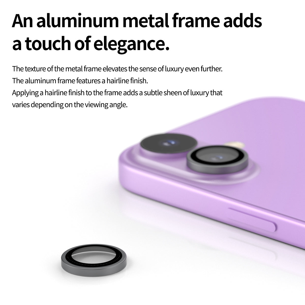 Araree Core Camera MR กระจกกันรอยเลนส์กล้อง สำหรับ iPhone 17/ 17 Air/ 17 Pro/ 17 Pro Max พร้อมขอบสวยหรู