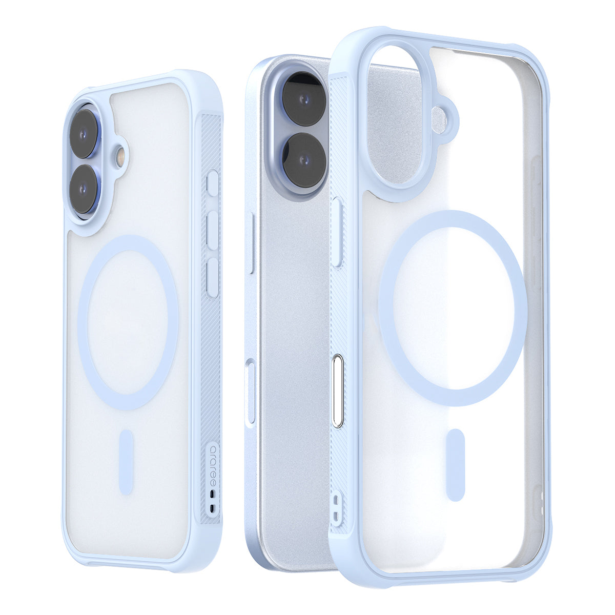 Araree Duple M Armor เคสกันกระแทก สำหรับ iPhone 17/ 17 Air/ 17 Pro/ 17 Pro Max มีแถบกันกระแทกที่มุมเคส