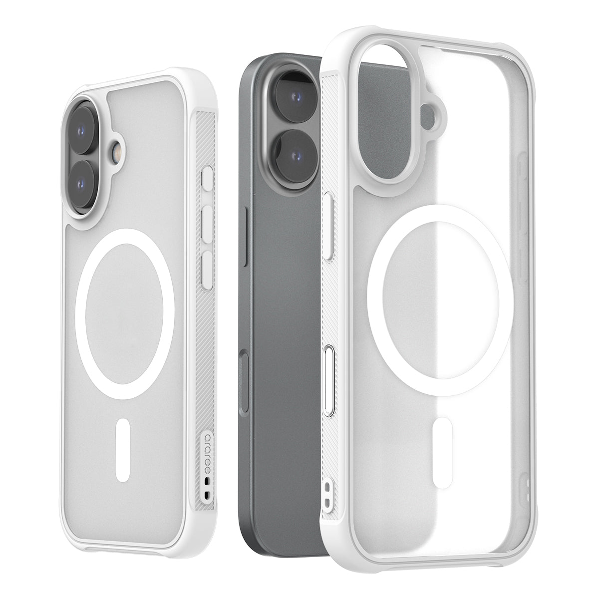 Araree Duple M Armor เคสกันกระแทก สำหรับ iPhone 17/ 17 Air/ 17 Pro/ 17 Pro Max มีแถบกันกระแทกที่มุมเคส