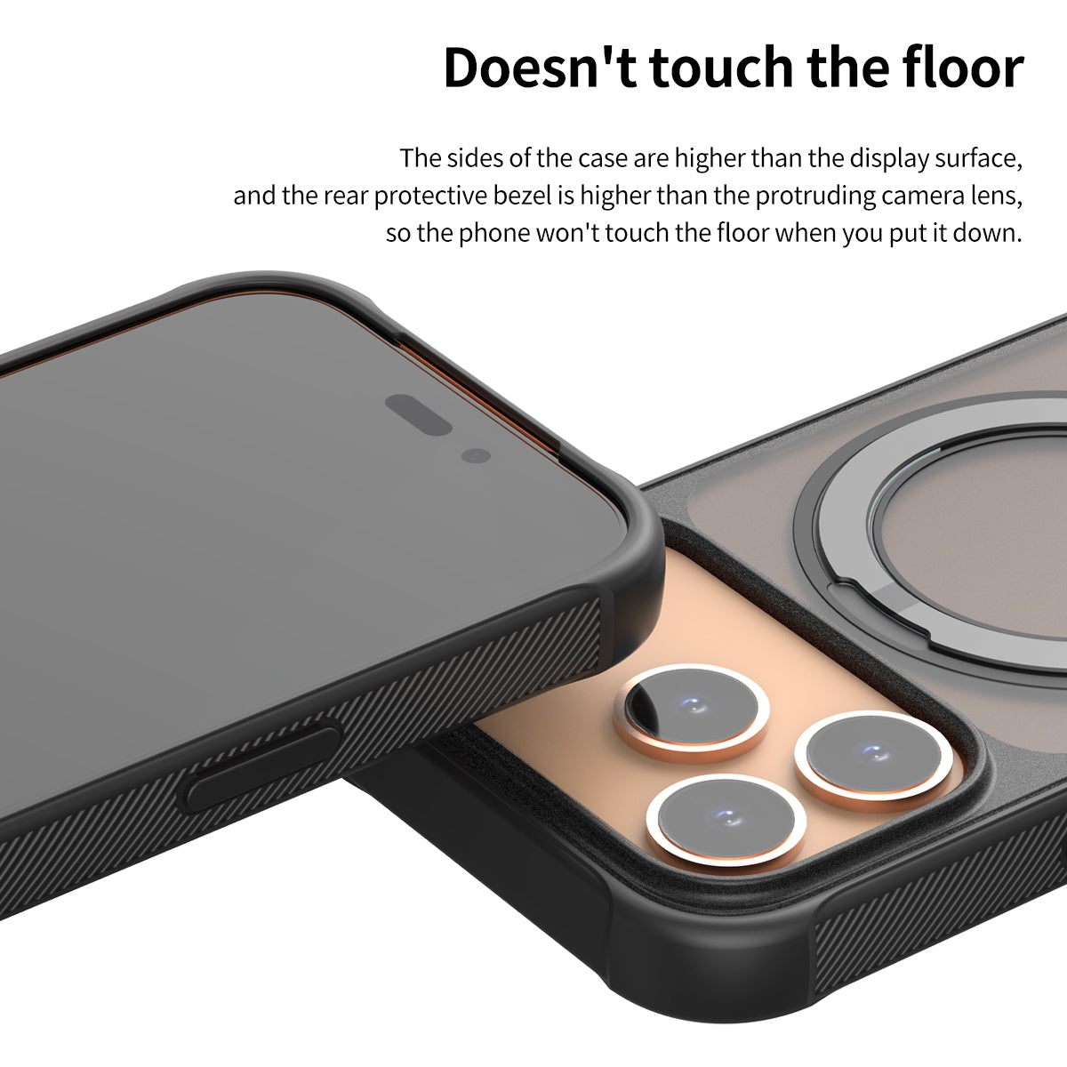 Araree Duple M Stand เคสกันกระแทกพร้อมขาตั้ง สำหรับ iPhone 17/ 17 Air/ 17 Pro/ 17 Pro Max มีแถบกันกระแทก